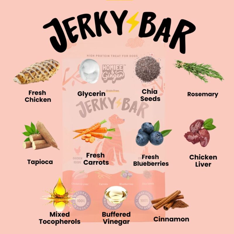 Chicken Jerky Bar for Dogs