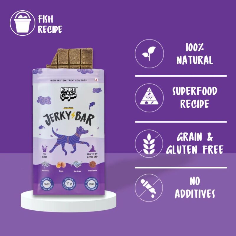 Fish Jerky Bar for Dogs