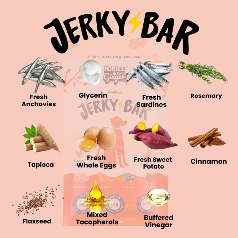 Fish Jerky Bar for Dogs