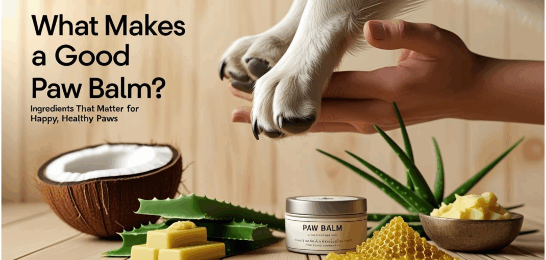 What Makes a Good Paw Balm?