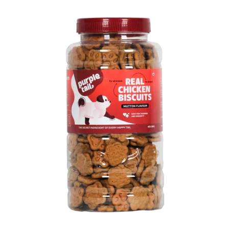 Real Chicken Biscuits Mutton Flavor for Dogs
