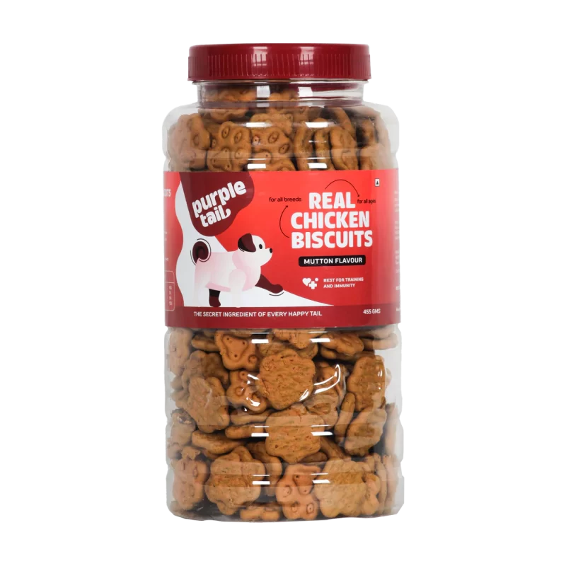 Real Chicken Biscuits Mutton Flavor for Dogs